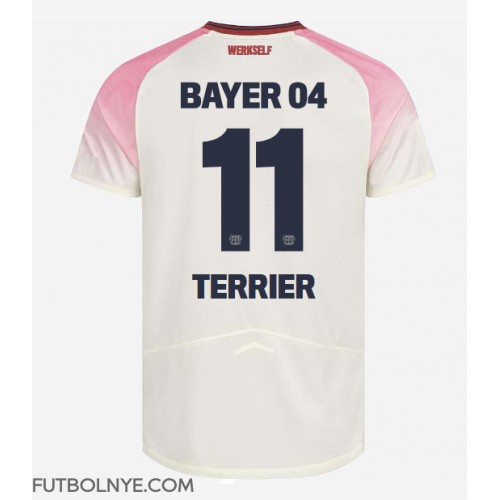 Camiseta Bayer Leverkusen Martin Terrier #11 Visitante Equipación 2025-26 manga corta